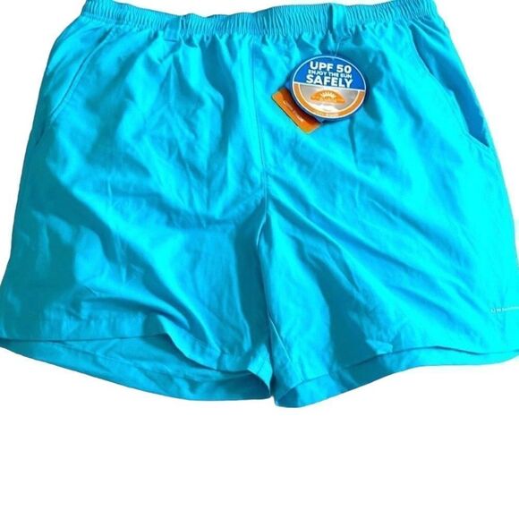 Columbia Back Cast Waters Short PFG Aqua Mesh Lined UPF 59 Swim - Picture 1 of 8